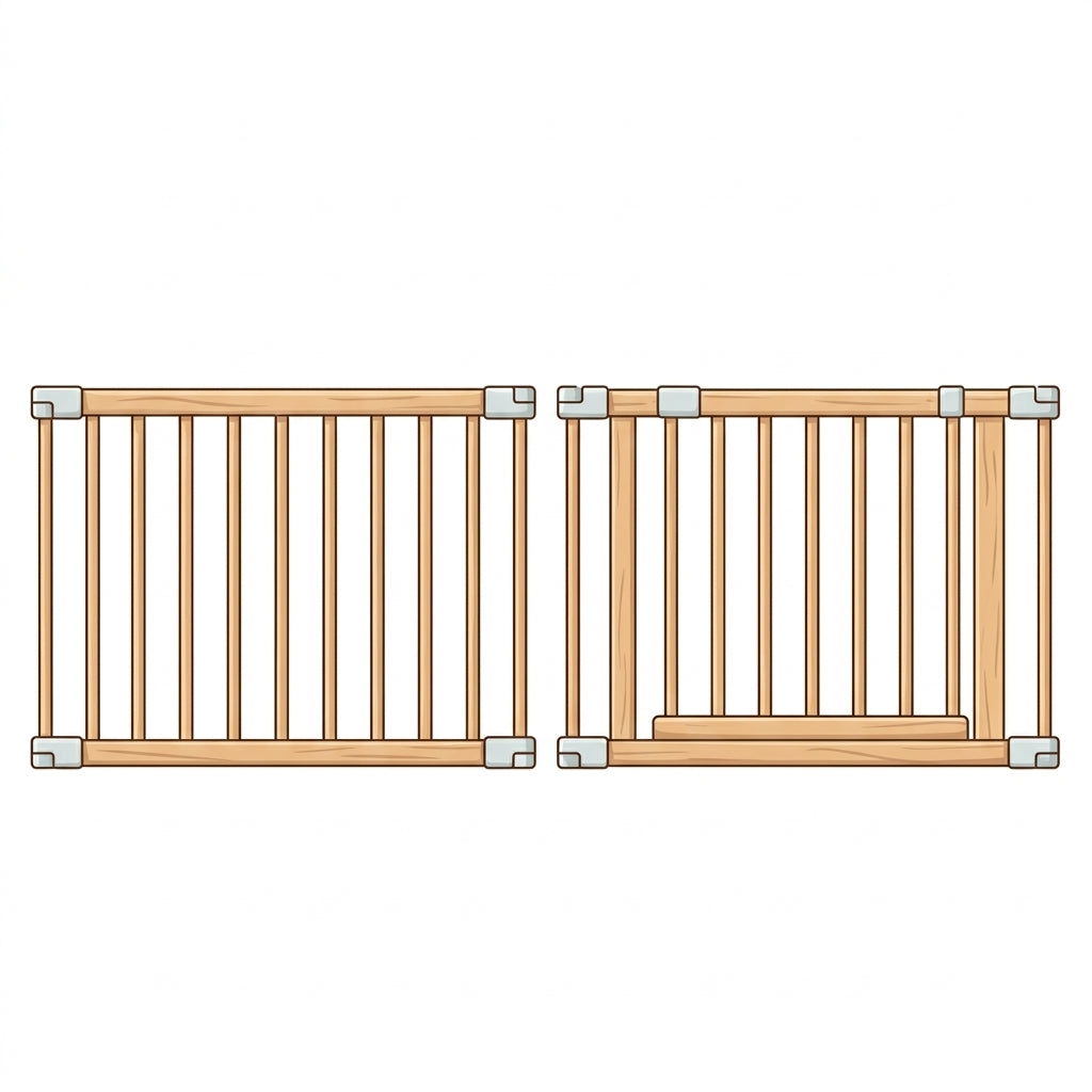 2 Attachable Wooden Panels