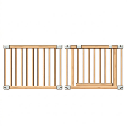 2 Attachable Wooden Panels